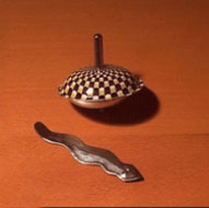 Spinning Top Magnetic Snakes 