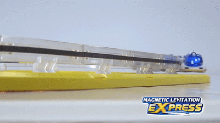 magnetic levitating express toy train