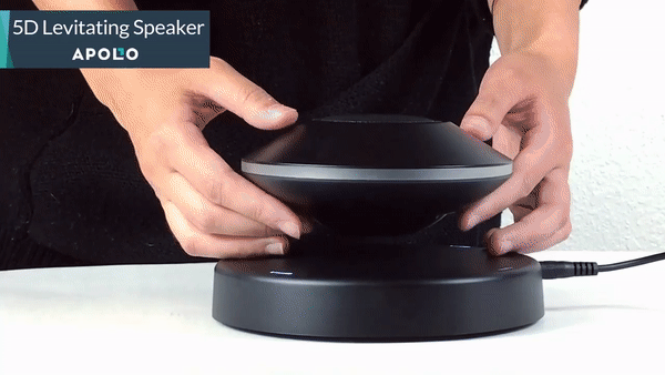 5D levitating speaker