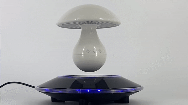 mushroom speaker and lamp